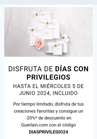 -20% de Descuento en Guerlain.