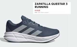 Zapatillas de Running adidas Questar 3 para Hombre por 45.6€