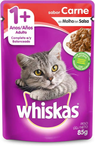 Ração Úmida Para Gatos da Whiskas - R$ 2,99