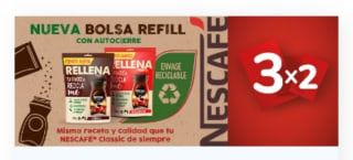 3×2 en Nescafé desde Carrefour.