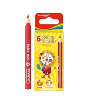 6 kleurpotloden voor €0,46 bij Amazon