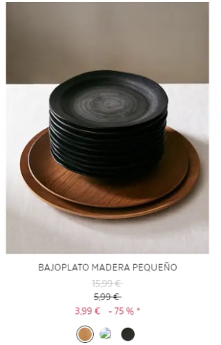 Descuentos hasta el 75% en Zara Home