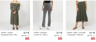 Chollazo ropa de la marca Oysho desde solo 0,99€