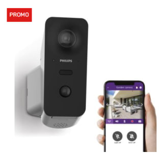 Camera motorisée extérieure Philips 2K à 119€