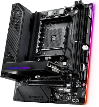 ASUS ROG Crosshair VIII Impact Gaming moederbord Sockel AM4 voor €213,48 dmv code bij Amazon