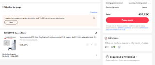 Consola PS5 Slim por 457,72€