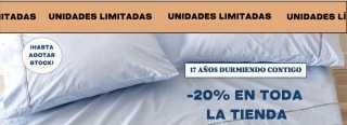 20% dto en toda la tienda