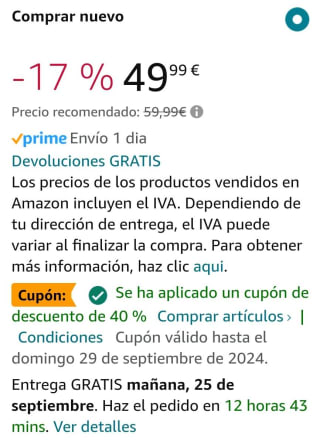 Power Bank Baseus Magsafe PD 30W con carga inalámbrica por 29,99€