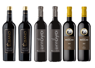 Pack 6 Botellas Colección Ribera Vino Especial Navidad por 40€