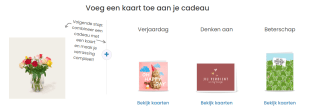 Gratis kaart bij elk feestelijk cadeau bij Hallmark