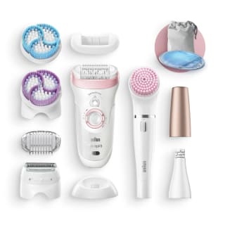 Depiladora - Braun Silk-épil Beauty Set 9 9-975 De Lujo 6 en 1, Inalámbrica Wet&Dry: Kit por 89.9€