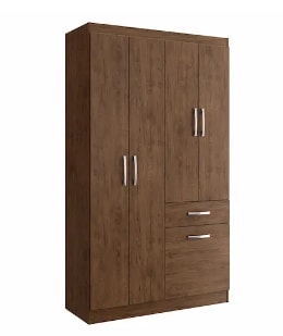 Clóset 4 puertas 2 cajones 5804 amarula Altavision por $69.990