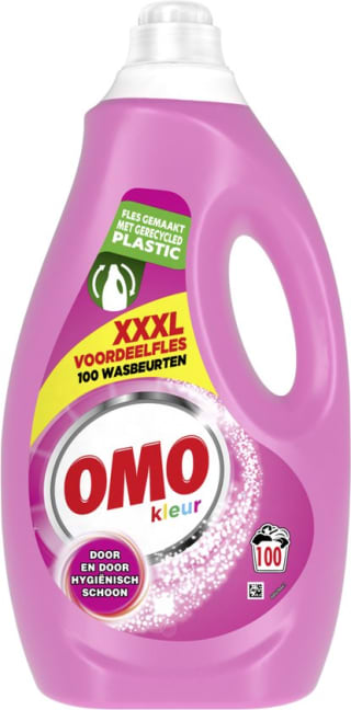 Korting bij Bol.com op Omo Vloeibaar Wasmiddel Kleur - 100 wasbeurten - Grootverpakking