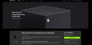 Xbox Series X reacondicionada certificada por 469,99€