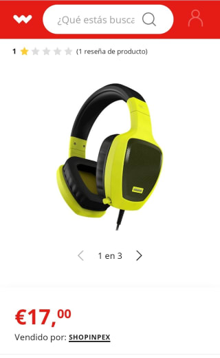 Auriculares Gaming Con Cable OZONE Rage Z50 por 17€.