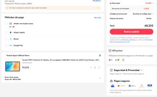 TECLAST P30T Tablet 10,1 pulgadas por solo 60,33€
