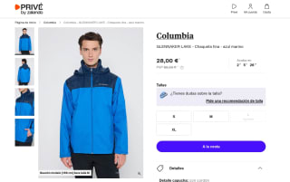 Chaqueta fina Columbia GLENNAKER LAKE por 28€