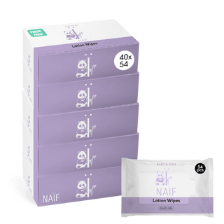 50% korting op alle billendoekjes van Naïf