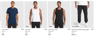 10% extra korting op de sale bij Gymshark