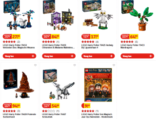 Tot 30% korting op Lego Harry Potter bouwsets