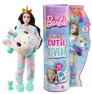 Barbie Cutie Reveal Serie Fantasía Unicornio por 20,99€