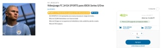 EA SPORTS FC 24 Xbox Series X/One por $613 en Sam's Club