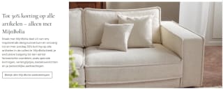 Tot 30% korting op alle artikelen bij Bolia