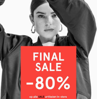 80% korting op alle sale artikelen in de winkel bij Shoeby