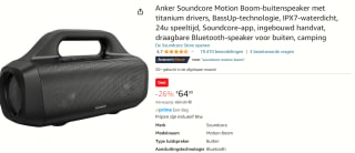 Soundcore Motion Boom voor €64,99 bij Amazon