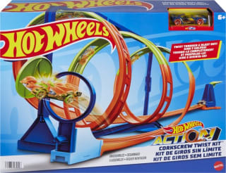 Hot Wheels Action Corkscrew Triple Loop Track Set - Racebaan voor €27,99 bij Bol
