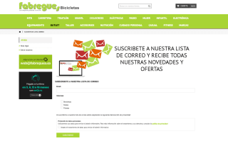 Códigos 5€ Descuento Bicicletas en Fabregues