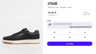 Zapatillas de Hombre O'Neill MAYPORT LOW por 33€