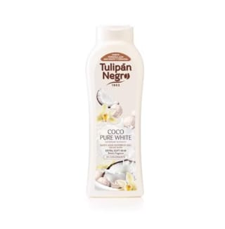 Gel Tulipán Negro de Baño Coco Pure White 650 ml por 1,33€
