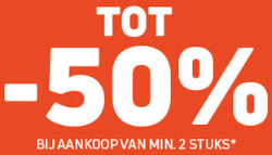 Tot 50% korting in de koppelverkoop bij Torfs