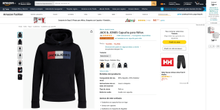 Sudadera JACK & JONES Niños por 14,99€