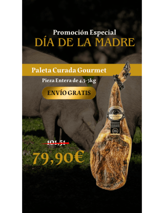 Oferta Día De La Madre: Paleta curada Gourmet por 79,90€ + envío gratis