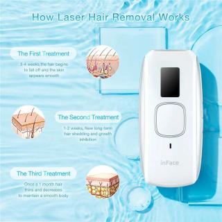 Depiladora láser 550000 Dispositivo de depilación Flash por 42€