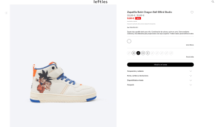 Zapatilla Botín Dragon Ball Bird Studio por solo 9,99€