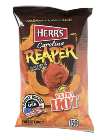 Caroline reaper chips - 28,5 gram voor €0,33 bij Xenos
