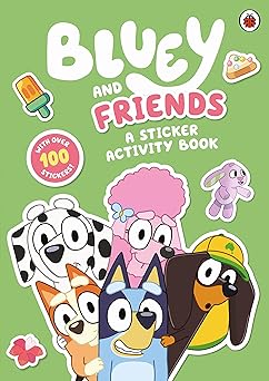 Pick Bluey: Bluey and Friends: a sticker activity book for £2.99 at Amazon