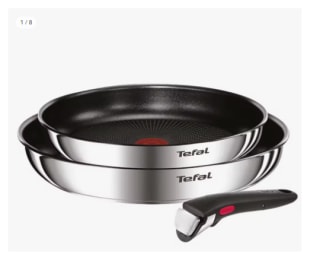 Tefal Set de Sartenes Ingenio Emotion de 22+26cm por 28.89€