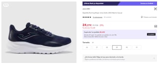 Zapatilla de Running de Mujer Joma Sodio 2303 por 24.71€ (Cuenta Nueva 14.76€)