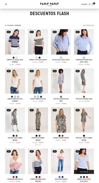 -30% de Descuento en Naf Naf.