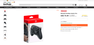 Manette Pro Controller Nintendo Switch 2 à 77,99€