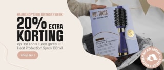 20% extra korting op Hot Tools + gratis REF Heat Protection Spray bij Haarshop