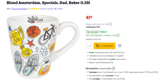 Blond Amsterdam Beker Specials Dad 350ml voor €4,99 bij Bol
