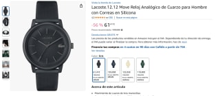 Lacoste.12.12 Move Reloj Analógico Cuarzo Hombre por 61,41€
