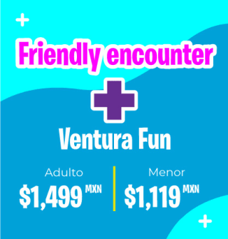 Entrada menores al parque por solo $1,119MXN Venturapark