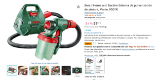Bosch Home and Garden Sistema de pulverización de pintura, Verde, 650 W por 78,07€