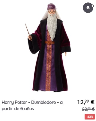 Harry Potter - Muñecos por menos de 15€